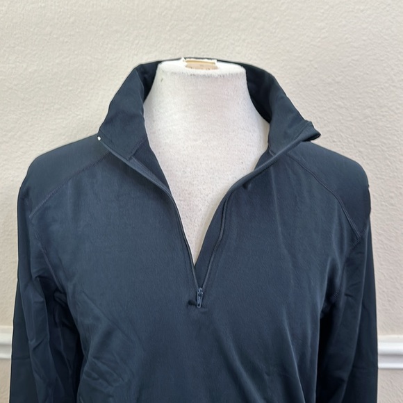 PolarMax (4) BASELAYER Zip Mock Heavy Weight - Dk Navy - Picture 4 of 12